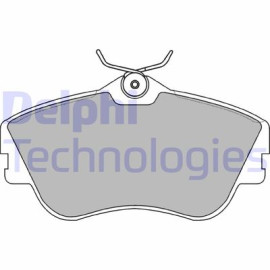 Комплект тормозных колодок из 4 шт. дисков DELPHI lp918