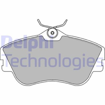 Комплект тормозных колодок из 4 шт. дисков DELPHI lp918