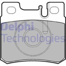 Комплект тормозных колодок из 4 шт. дисков DELPHI lp946