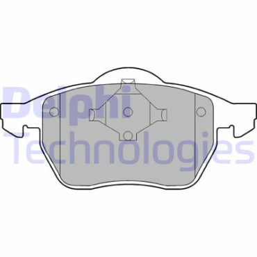 Комплект тормозных колодок из 4 шт. дисков DELPHI lp978