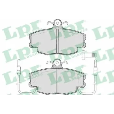 Комплект тормозных колодок LPR 05p220