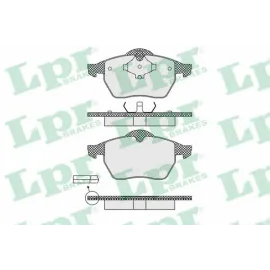 LPR 05p639 Комплект тормозных колодок LPR 05p639