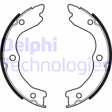 Гальмівні колодки барабані DELPHI ls2038