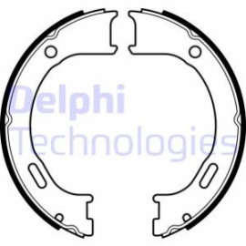 Комплект тормозных колодок из 4 шт. барабанов DELPHI ls2076