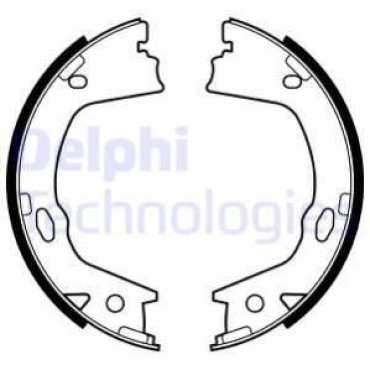 Комплект тормозных колодок из 4 шт. барабанов DELPHI ls2153