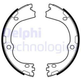 Комплект тормозных колодок из 4 шт. барабанов DELPHI ls2166