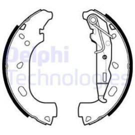 Комплект тормозных колодок из 4 шт. барабанов DELPHI ls2167