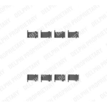 Комплект монтажний колодок DELPHI lx0226