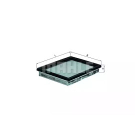Фільтр повітряний MAHLE / KNECHT lx1298