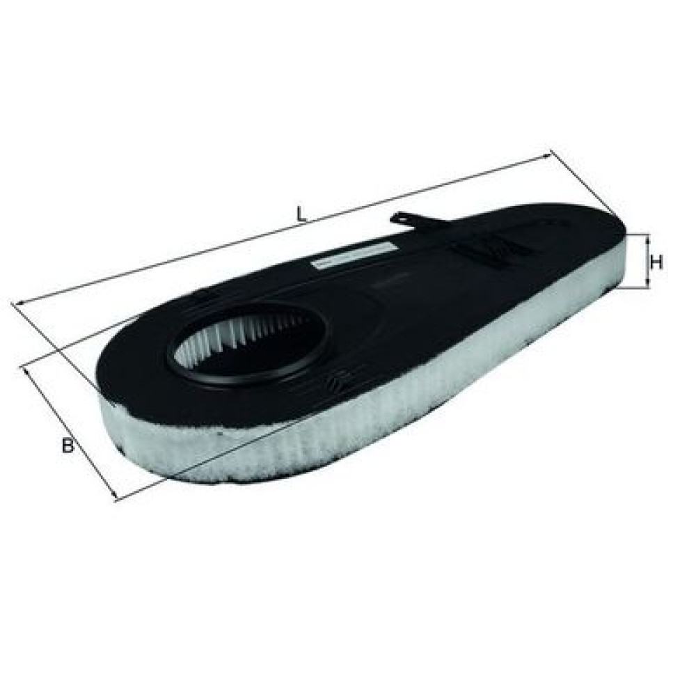 Фільтр повітряний MAHLE / KNECHT lx3598