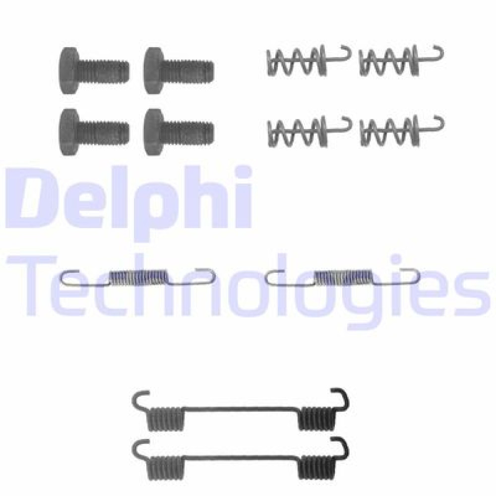 Монтажний комплект до гальмівних колодок барабанів DELPHI ly1104