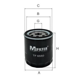 Масляный фильтр M-FILTER tf6550