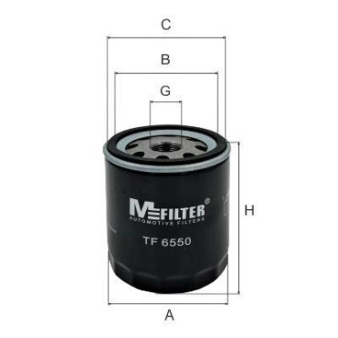 Масляный фильтр M-FILTER tf6550