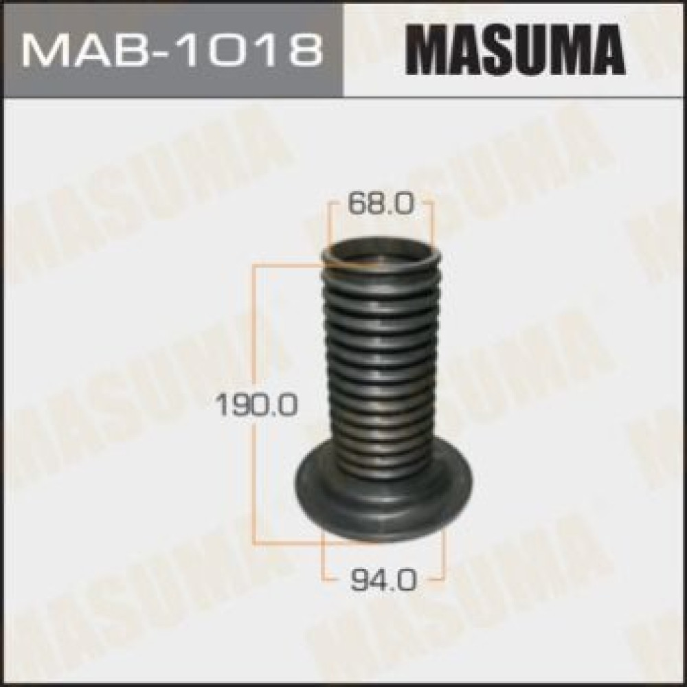 Пильник амортизатора резина Masuma mab1018