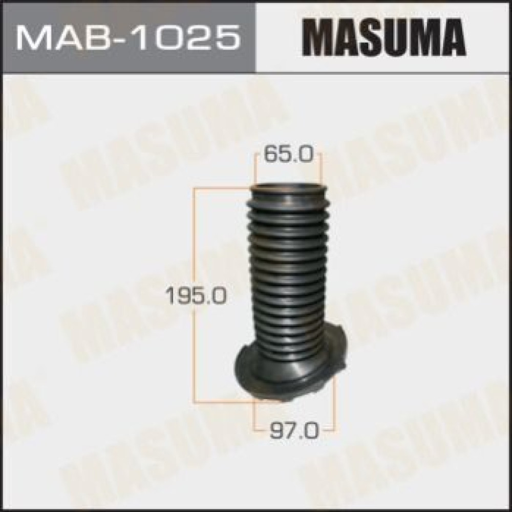 Пильник амортизатора резина Masuma mab1025