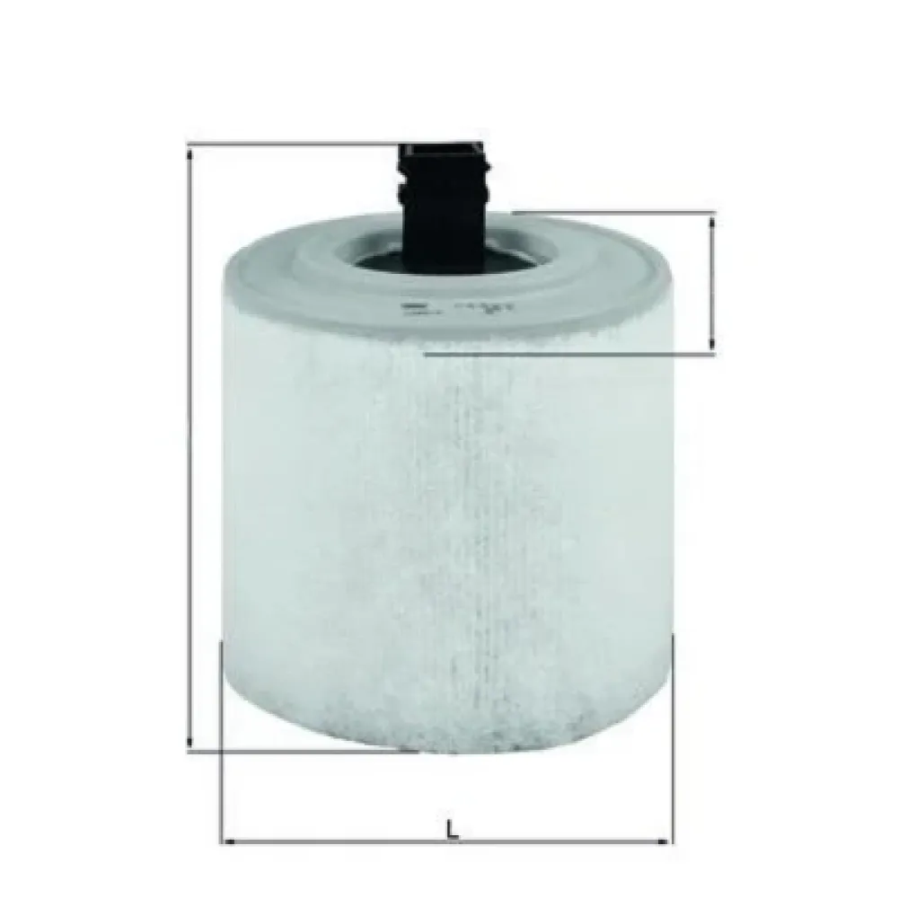 Фільтр повітряний MAHLE / KNECHT lx301516
