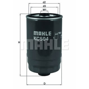 Фильтр топлива MAHLE kc504