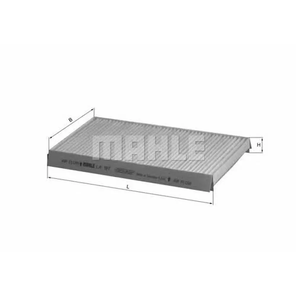 Повітряний фільтр салону MAHLE la197