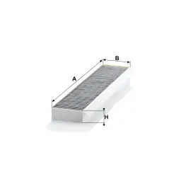 Фільтр салону MANN-FILTER cuk5141