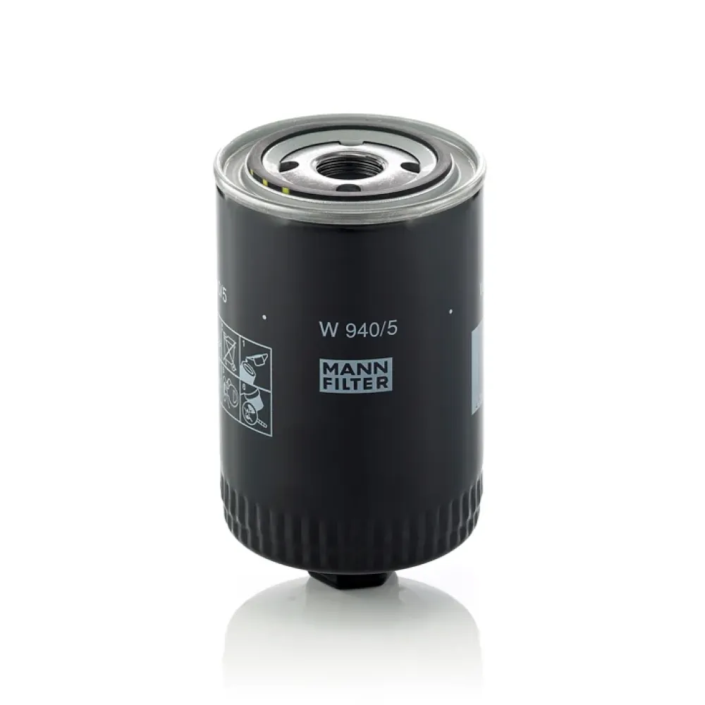 Фільтр оливи MANN-FILTER w940/5