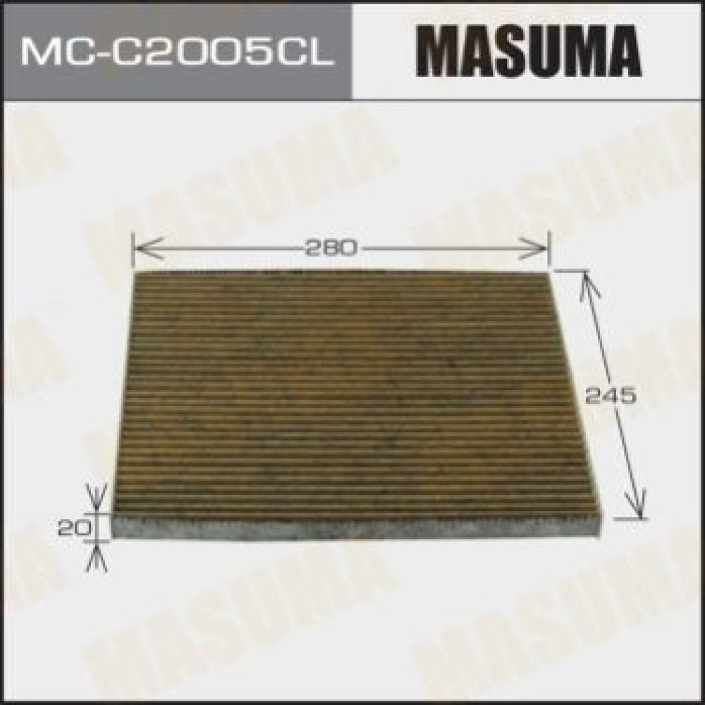 Фильтр салона Masuma mcc2005cl