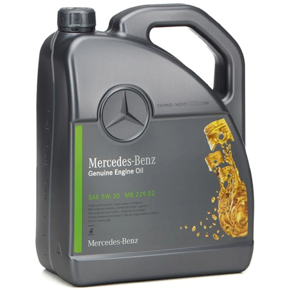 Моторна олива benz 229.52 5W-30 MERCEDES a000989330913abde