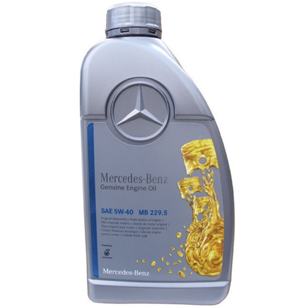Масло моторне 1L MB229.5 5W-40 MERCEDES a000989630811aaee