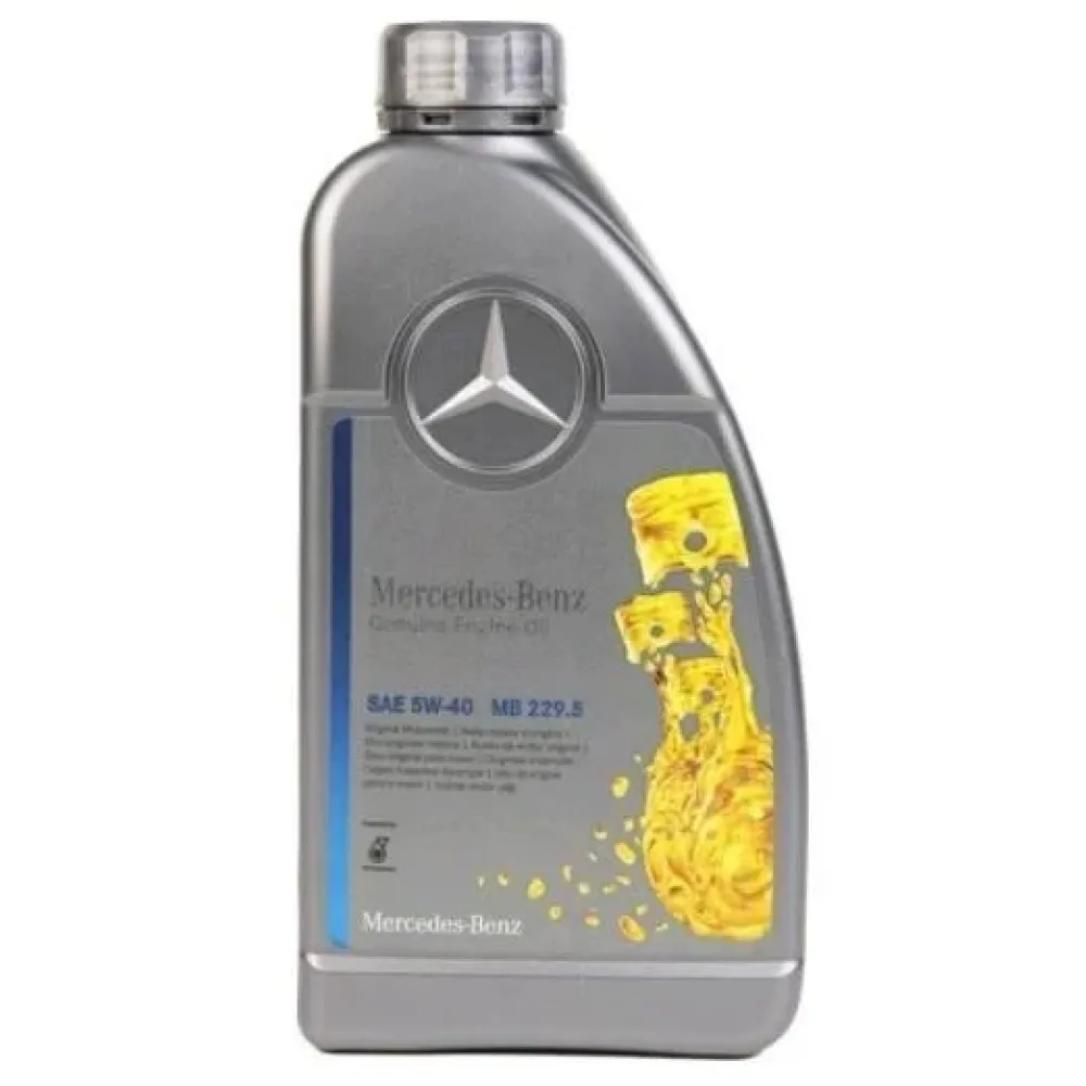 Моторне масло SAE 5W-40 MB 229.5, 1л MERCEDES a000989860611