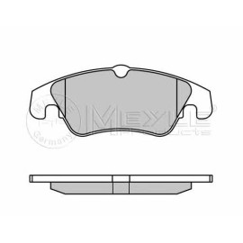 Колодки тормозные дисковые с датчиком MEYLE 0252474319w