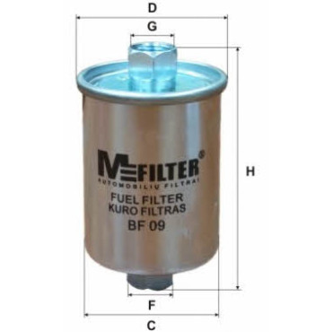 Фільтр паливний M-FILTER bf09