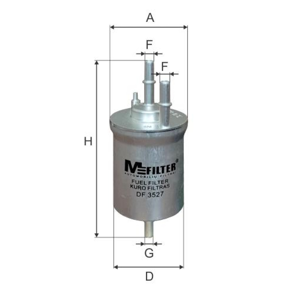 Фільтр паливний M-FILTER df3527