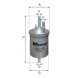 Фільтр паливний M-FILTER df3527