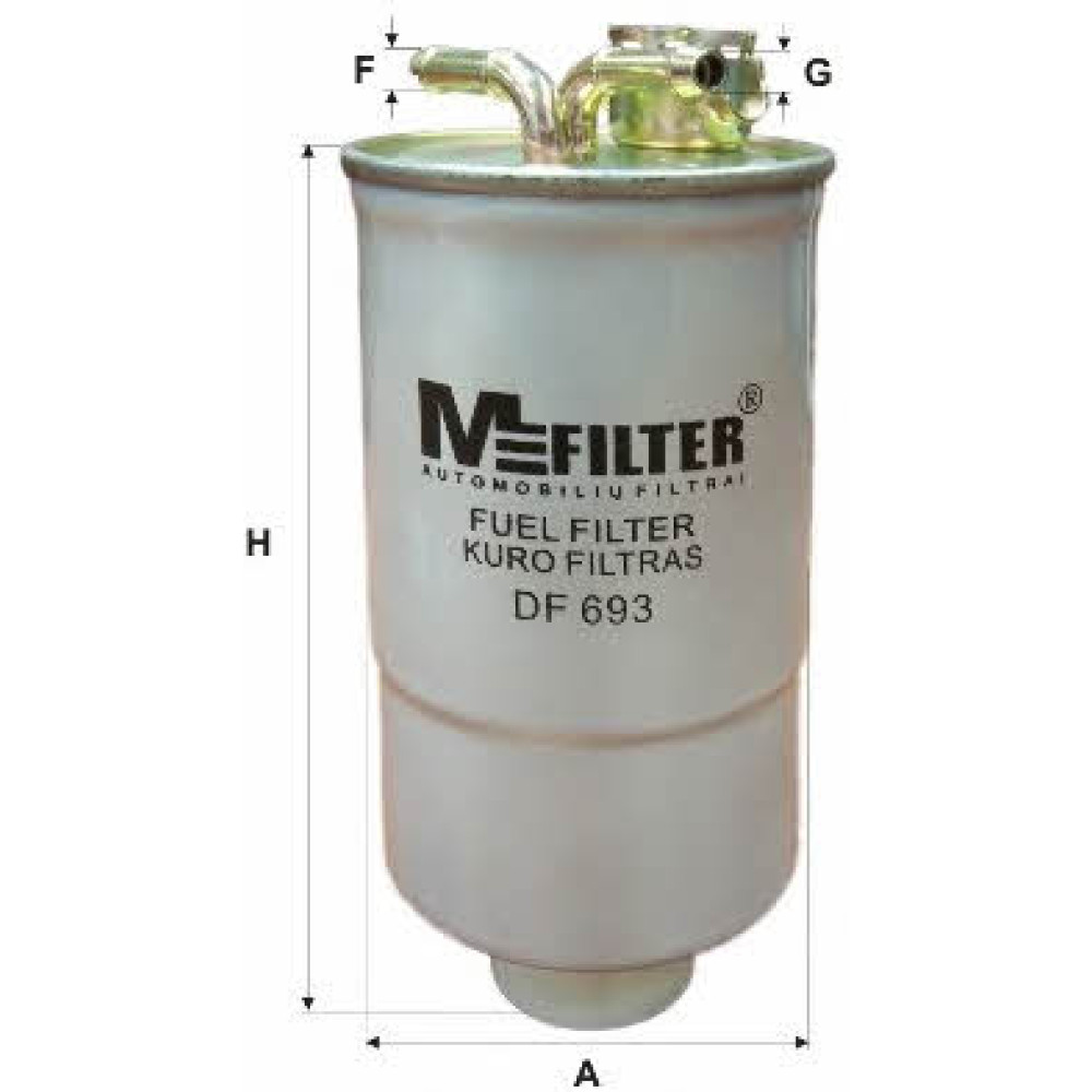 Фільтр паливний M-FILTER df693