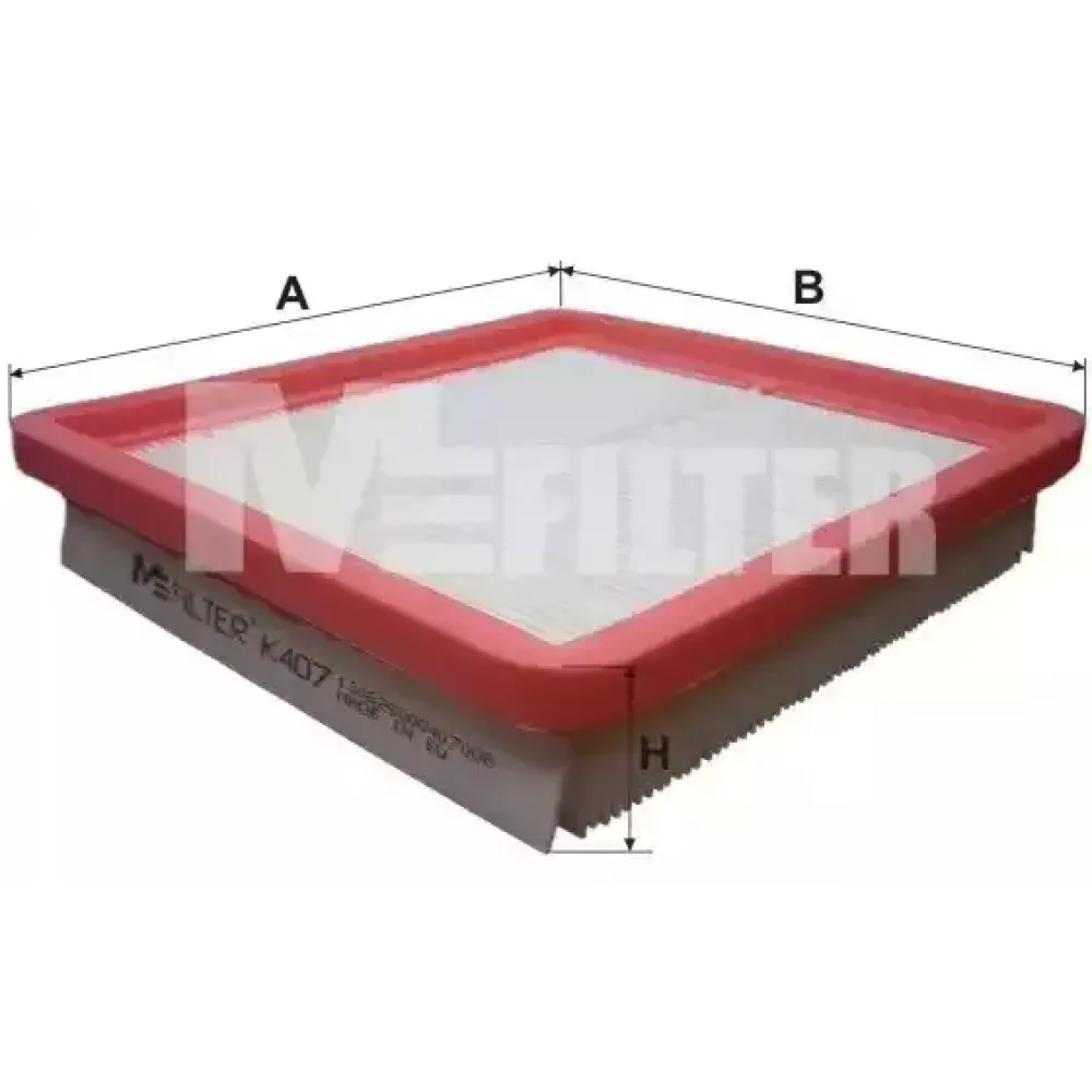 Фільтр повітряний M-FILTER k407