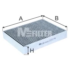 Фільтр салону вугільний M-FILTER k9121c