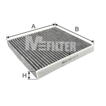 Фильтр салона угольный M-FILTER k9200c