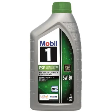 Моторна олива 1 ESP 5W-30, 1л. Mobil 154279