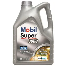 Олива моторна SUPER 3000 XE 5W30/ 5 л Mobil 156156