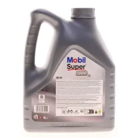 Моторна олива Super 3000 X1 5W-40, 4л. Mobil 157302