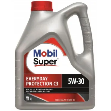 Олива моторна Super Everyday Protection C3 5W-30/4 л Mobil 158016