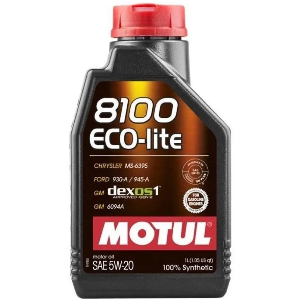 Масло моторное 8100 Eco-Lite 5W-20, 1л. MOTUL 109102