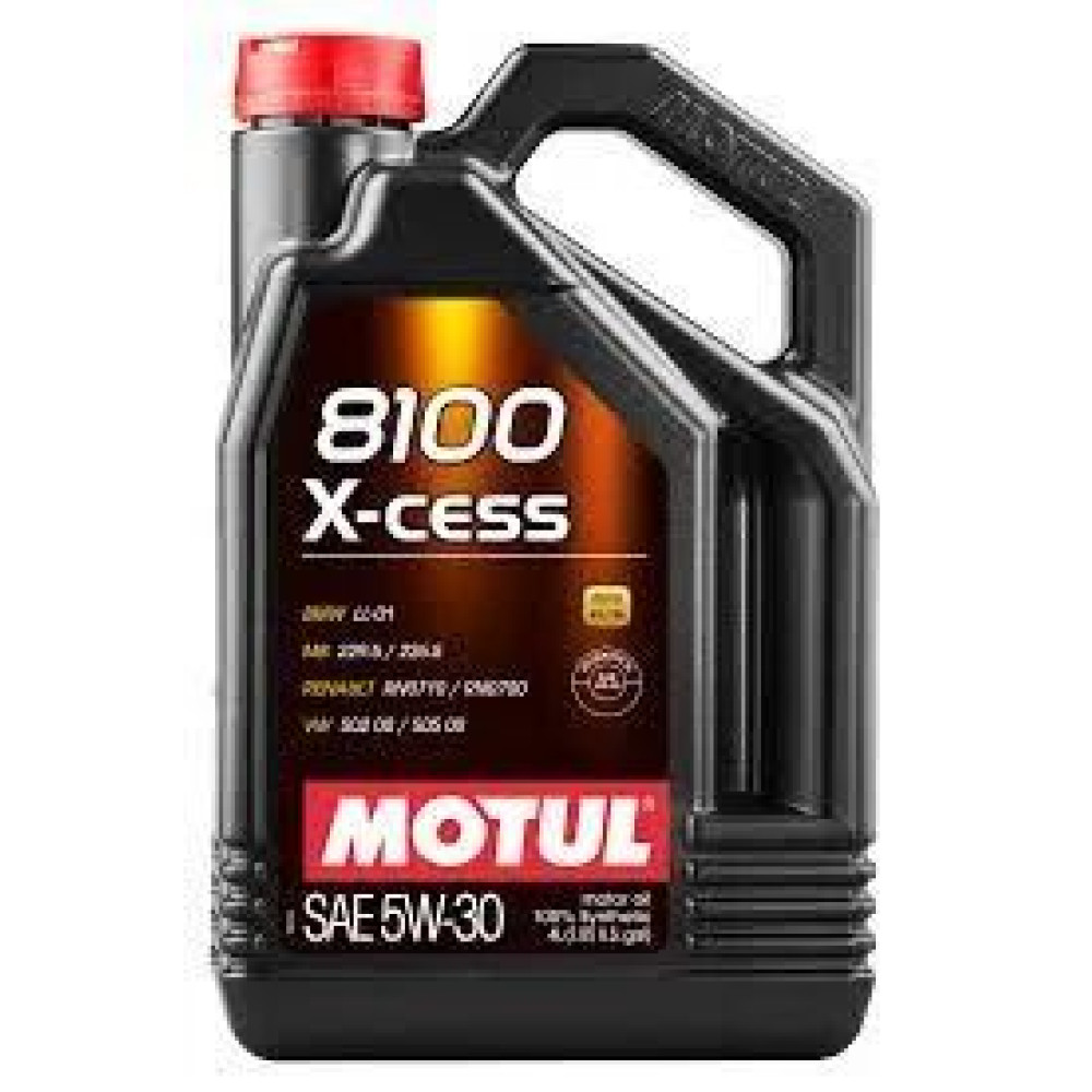 Масло моторное 8100 X-CESS 5W30 4L MOTUL 368107