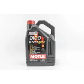 Олива моторна 8100 X-cess gen2 5W-40, 5л. 368206GEN2 MOTUL 368206