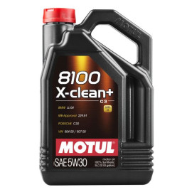 Олива моторна 8100 X-CLEAN + 5W30 5L MOTUL 854751