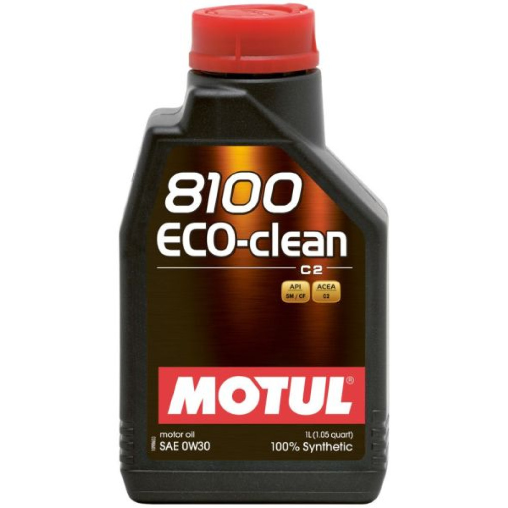 Масло моторное 8100 ECO-CLEAN 0W30 1L MOTUL 868011
