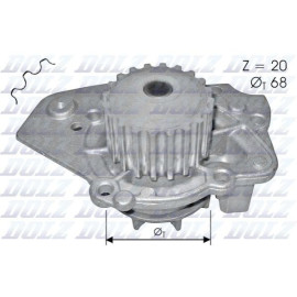 DOLZ n206 Насос системи охолодження DOLZ n206