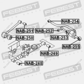 Сайлентблок Febest nab253