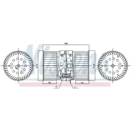 Вентилятор салона NISSENS 87448