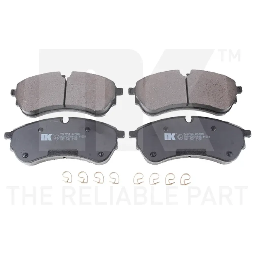 Тормозные колодки дисковые NK 2247154