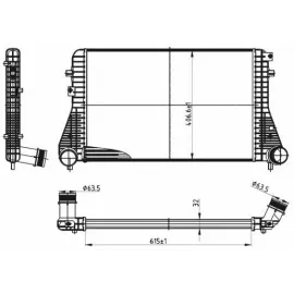 Интеркуллер NRF 30316